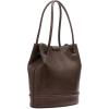 imageCalvin Klein Ash Tote Bag  NorthSouth Vegan Leather 2 PocketsJava