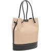 imageCalvin Klein Ash Tote Bag  NorthSouth Vegan Leather 2 PocketsNaturalBlack Canvas