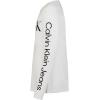 imageCalvin Klein Boys Legacy Long Sleeve Crew Neck TShirtBig Ck White
