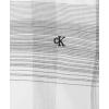 imageCalvin Klein Boys Short Sleeve Woven ButtonDown ShirtWhiteblack Intricate Plaid