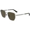 imageCalvin Klein Ck25100s Square SunglassesMatte Silver