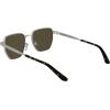 imageCalvin Klein Ck25100s Square SunglassesMatte Silver