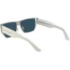 imageCalvin Klein Ck25102s Rectangular SunglassesMatte Silver