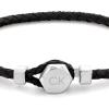 imageCalvin Klein Jewelry Mens Leather BraceletBlack