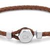 imageCalvin Klein Jewelry Mens Leather BraceletBrown