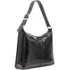 imageCalvin Klein Max Top Zip Hobo Shoulder BagBlackSilver
