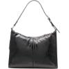 imageCalvin Klein Max Top Zip Hobo Shoulder BagBlackSilver