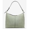 imageCalvin Klein Max Top Zip Hobo Shoulder BagDesert Sage Sueded Croc
