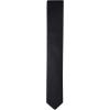 imageCalvin Klein Mens Black Solid and Pattern Neckties  Standard and Extra Long SizesBlack
