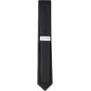 imageCalvin Klein Mens Black Solid and Pattern Neckties  Standard and Extra Long SizesBlack Cord