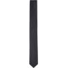 imageCalvin Klein Mens Black Solid and Pattern Neckties  Standard and Extra Long SizesBlack Luxe