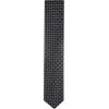 imageCalvin Klein Mens Black Solid and Pattern Neckties  Standard and Extra Long SizesBlack Medallion