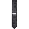 imageCalvin Klein Mens Black Solid and Pattern Neckties  Standard and Extra Long SizesBlack Medallion