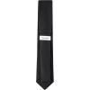 imageCalvin Klein Mens Black Solid and Pattern Neckties  Standard and Extra Long SizesBlack Spun Solid