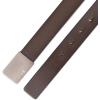 imageCalvin Klein Mens Casual Statement Plaque Buckle Belt with Logo TreatmentDark Brown Plaque