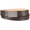 imageCalvin Klein Mens Casual Statement Plaque Buckle Belt with Logo TreatmentDark Brown Plaque