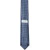 imageCalvin Klein Mens Classic Navy Blue Solid and Pattern Ties Standard and Extra Long SizesBlue Houndstooth