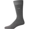 imageCalvin Klein Mens Crew Socks  4 Pack Lightweight Combed Cotton Blend Dress Socks  Breathable Socks for Men 712BlueGrey