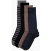 imageCalvin Klein Mens Crew Socks  4 Pack Lightweight Combed Cotton Blend Dress Socks  Breathable Socks for Men 712Dark Denim Multi