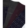 imageCalvin Klein Mens Crew Socks  4 Pack Lightweight Combed Cotton Blend Dress Socks  Breathable Socks for Men 712Navy Multi