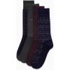 imageCalvin Klein Mens Crew Socks  4 Pack Lightweight Combed Cotton Blend Dress Socks  Breathable Socks for Men 712Navy Multi