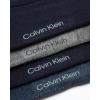 imageCalvin Klein Mens Crew Socks  4 Pack Lightweight Combed Cotton Blend Dress Socks  Breathable Socks for Men 712Navy Texture