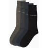imageCalvin Klein Mens Crew Socks  4 Pack Lightweight Combed Cotton Blend Dress Socks  Breathable Socks for Men 712OliveDenimBlack
