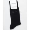 imageCalvin Klein Mens Dress Socks  2 Pairs Egyptian Cotton Blend Comfort Stay Up Cuff Crew Socks for Men 712All Black
