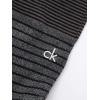 imageCalvin Klein Mens Dress Socks  2 Pairs Egyptian Cotton Blend Comfort Stay Up Cuff Crew Socks for Men 712Black Pattern