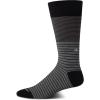 imageCalvin Klein Mens Dress Socks  2 Pairs Egyptian Cotton Blend Comfort Stay Up Cuff Crew Socks for Men 712Black Pattern