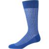 imageCalvin Klein Mens Dress Socks  2 Pairs Egyptian Cotton Blend Comfort Stay Up Cuff Crew Socks for Men 712Blue Pattern