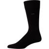 imageCalvin Klein Mens Dress Socks  2 Pairs Egyptian Cotton Blend Comfort Stay Up Cuff Crew Socks for Men 712Dark Black