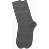 imageCalvin Klein Mens Dress Socks  2 Pairs Egyptian Cotton Blend Comfort Stay Up Cuff Crew Socks for Men 712Graphite Heather