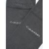 imageCalvin Klein Mens Dress Socks  2 Pairs Egyptian Cotton Blend Comfort Stay Up Cuff Crew Socks for Men 712Graphite Heather