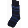 imageCalvin Klein Mens Dress Socks  2 Pairs Egyptian Cotton Blend Comfort Stay Up Cuff Crew Socks for Men 712Klein Blue