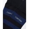 imageCalvin Klein Mens Dress Socks  2 Pairs Egyptian Cotton Blend Comfort Stay Up Cuff Crew Socks for Men 712Klein Blue