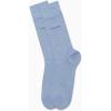 imageCalvin Klein Mens Dress Socks  2 Pairs Egyptian Cotton Blend Comfort Stay Up Cuff Crew Socks for Men 712Light Blue