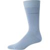 imageCalvin Klein Mens Dress Socks  2 Pairs Egyptian Cotton Blend Comfort Stay Up Cuff Crew Socks for Men 712Light Blue