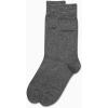 imageCalvin Klein Mens Dress Socks  2 Pairs Egyptian Cotton Blend Comfort Stay Up Cuff Crew Socks for Men 712SaltPepper