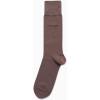 imageCalvin Klein Mens Dress Socks  2 Pairs Egyptian Cotton Blend Comfort Stay Up Cuff Crew Socks for Men 712Smoke Brown