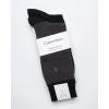 imageCalvin Klein Mens Dress Socks  3 Pack Patterned Crew SocksBlack Birdseye