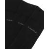 imageCalvin Klein Mens Dress Socks  3 Pack Patterned Crew SocksBlack Logo