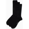 imageCalvin Klein Mens Dress Socks  3 Pack Patterned Crew SocksBlack Textured