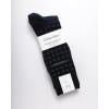 imageCalvin Klein Mens Dress Socks  3 Pack Patterned Crew SocksBlue Assorted