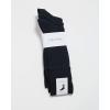 imageCalvin Klein Mens Dress Socks  3 Pack Patterned Crew SocksDeep Blue
