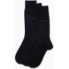 imageCalvin Klein Mens Dress Socks  3 Pack Patterned Crew SocksNavy
