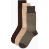 imageCalvin Klein Mens Dress Socks  3 Pack Patterned Crew SocksNeutral Assorted