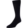 imageCalvin Klein Mens Dress Socks  3 Pack Patterned Crew SocksStripeBlackBlack