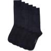 imageCalvin Klein Mens Dress Socks  6 Pairs Classic Comfort Stay Up Cuff Mixed Pattern  Dress Socks for Men 712Dark Navy