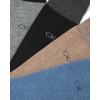 imageCalvin Klein Mens Dress Socks  8 Pack Breathable Cotton Mid Crew Socks  Casual Long Work Socks for Men Sizes 712BlueBrown Heather